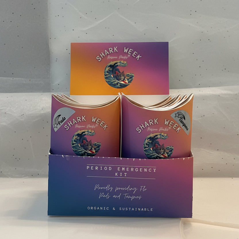 Shark Week Rescue Pack- Case Tampons